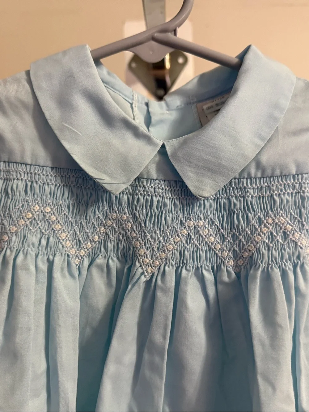Vintage Little Angel Smocked Dress